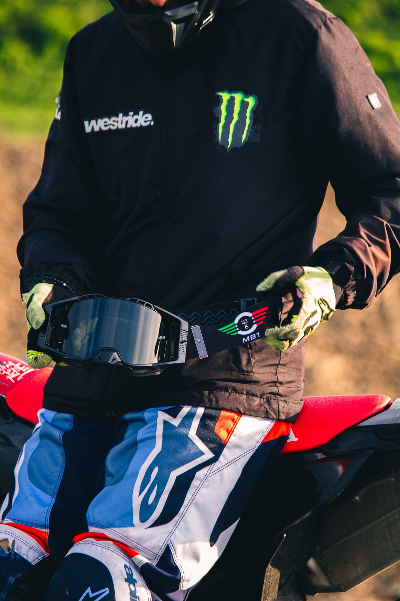Maschera cross MB1  Dominator